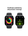 apple Watch Series 11 GPS koperta 46 mm z aluminium w kolorze gwiezdnej szarości, pasek sportowy w kolorze czarnym - rozmiar S/M - nr 4