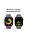 apple Watch Series 11 GPS koperta 46 mm z aluminium w kolorze srebrnym, pasek sportowy w kolorze mlecznego fioletu - rozmiar M/L - nr 4