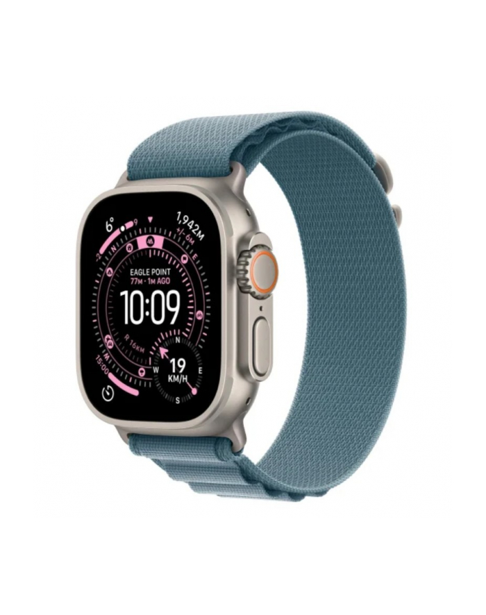 apple Watch Ultra 3 GPS + Cellular 49mm  Koperta 49 mm z tytanu w kolorze naturalnym Opaska Alpine w kolorze jasnoniebieskim - rozmiar S główny