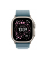apple Watch Ultra 3 GPS + Cellular koperta 49 mm z tytanu w kolorze naturalnym, opaska Alpine w kolorze jasnoniebieskim - rozmiar L - nr 2