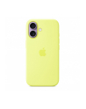 apple Silikonowe etui do iPhone'a 17 z MagSafe Neon Yellow - nr 2