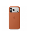 apple Etui silikonowe z MagSafe do iPhonea 17 Pro Max - terakota - nr 2
