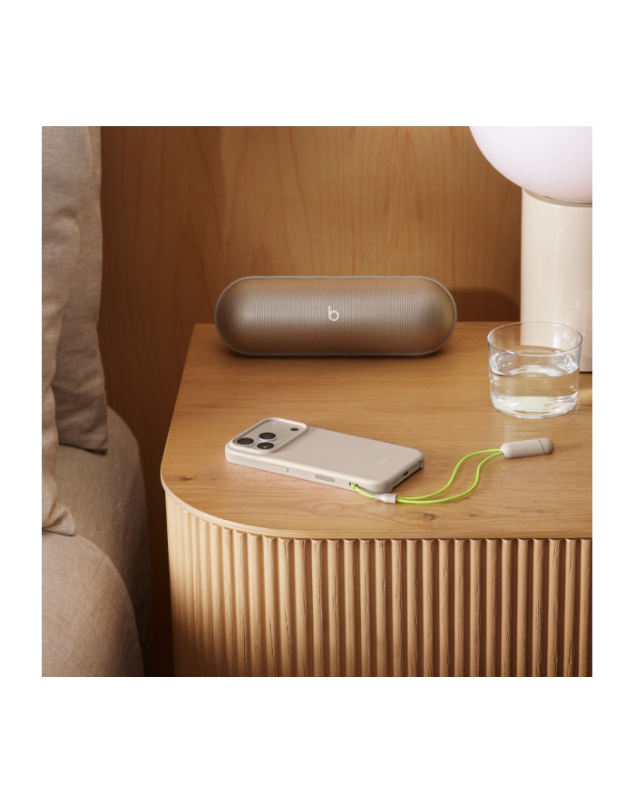 apple Etui z podpórką Beats Kickstand zgodne z MagSafe i panelem Sterowanie aparatem do iPhonea 17 Pro - boksytowy beżowy główny