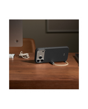 apple Etui z podpórką Beats Kickstand zgodne z MagSafe i panelem Sterowanie aparatem do iPhonea 17 Pro Max - szafirowy szary