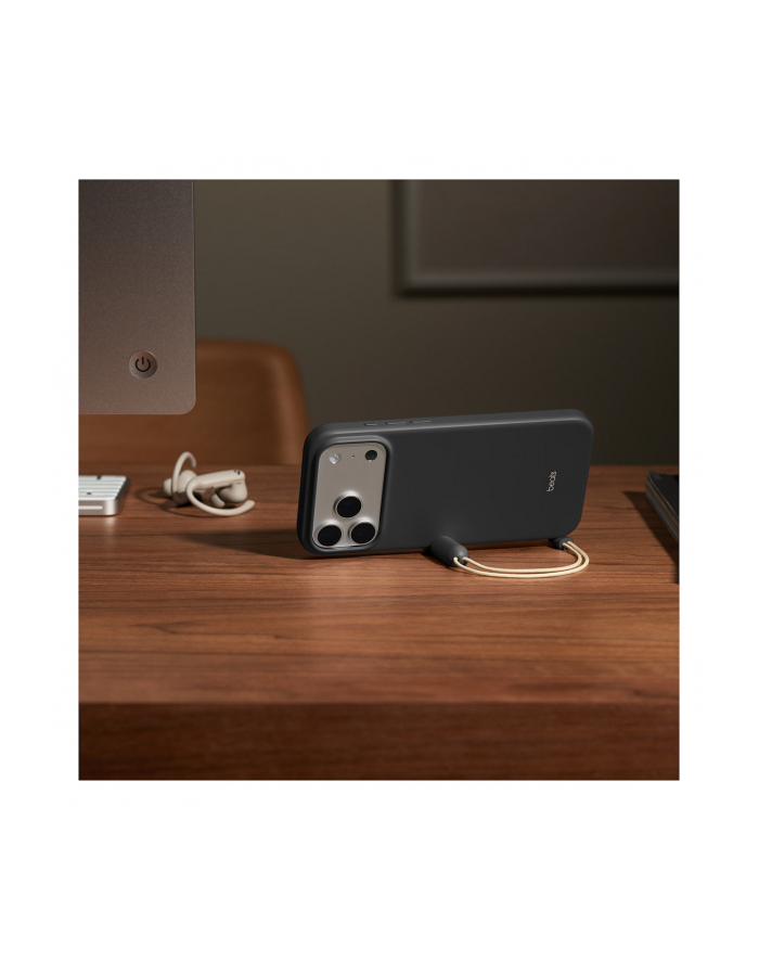 apple Etui z podpórką Beats Kickstand zgodne z MagSafe i panelem Sterowanie aparatem do iPhonea 17 Pro Max - szafirowy szary główny