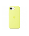 apple Etui silikonowe do iPhonea 16e - neonowy żółty - nr 1