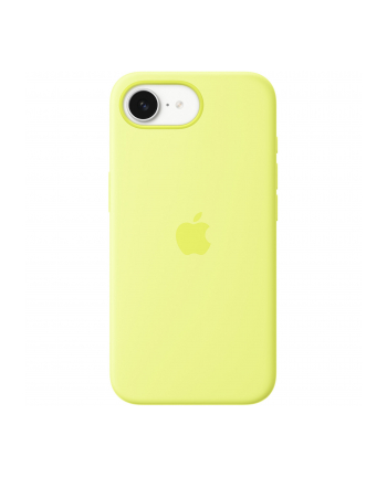 apple Etui silikonowe do iPhonea 16e - neonowy żółty