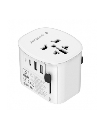 gembird Adapter sieciowy uziemienie Uniwersalny  15W nr 1