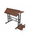maclean Mobilne biurko regulowane MC-124 B max 50kg, regulacja wysokości 67-115 cm, blat 80x60 cm - nr 7