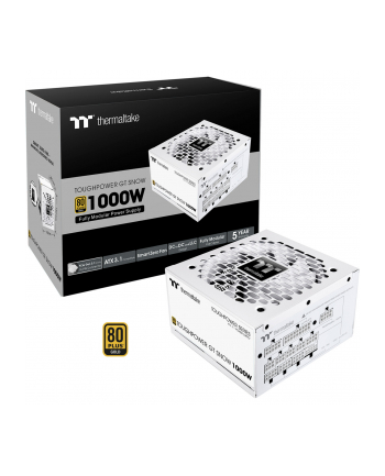 thermaltake Zasilacz - ToughPower GT 1000W Gold MODULARNY ATX3.1 Snow nr 2