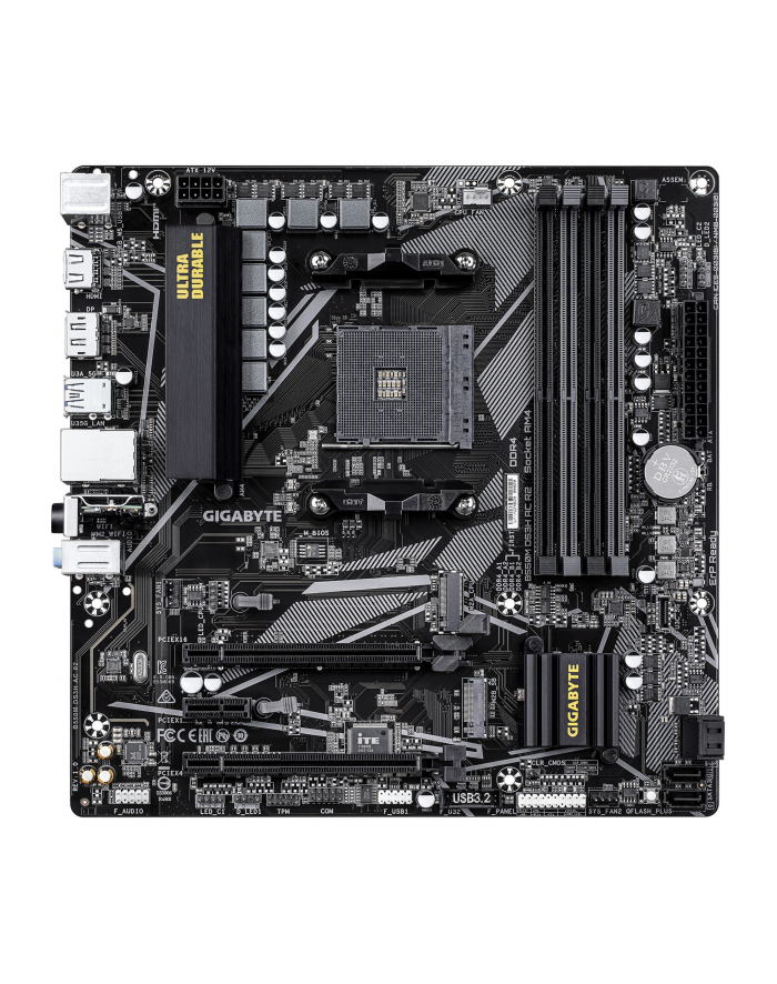 gigabyte Płyta główna B550M DS3H AC R2 AM4 4DDR4 HDMI/DVI mATX główny