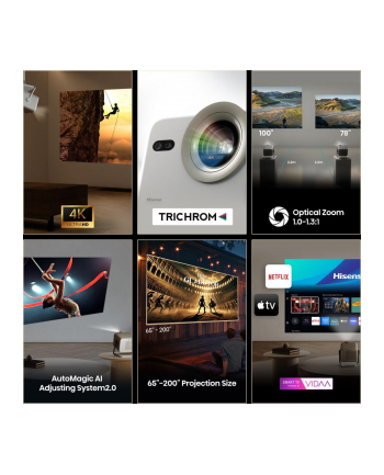 hisense Projektor mini laser 4K M2 PRO