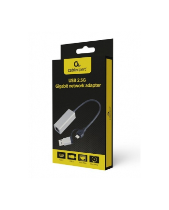 gembird Karta sieciowa USB 3.1 USB-A/USB-C 2.5 Gb/s nr 1