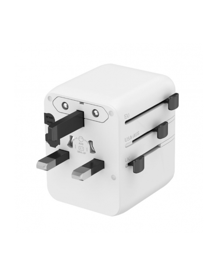 gembird Adapter sieciowy Uniwersalny kostka 20W główny