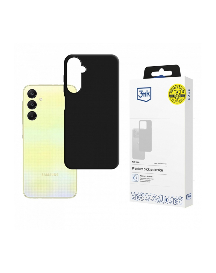 3mk Etui Matt Case Samsung A26 5G Czarne główny