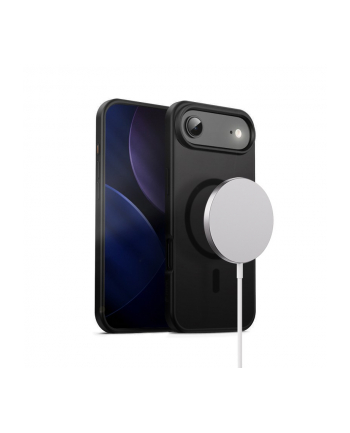 crong Hybrid Frost MAG Cover - Etui MagSafe iPhone Air Czarne