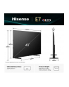 hisense Telewizor QLED 43 cale 43E7Q - nr 22