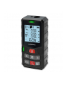qoltec Cyfrowy dalmierz laserowy z poziomicą | podświetlany LCD | 120m - nr 1