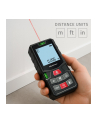 qoltec Cyfrowy dalmierz laserowy z poziomicą | podświetlany LCD | 120m - nr 2