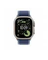 apple Opaska Trail w kolorze niebieskim/jaskrawoniebieskim do koperty 49 mm - rozmiar M/L - elementy z tytanu w kolorze naturalnym - nr 3
