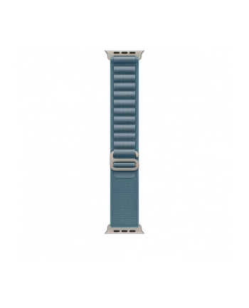 apple Opaska Alpine w kolorze jasnoniebieskim do koperty 49 mm - rozmiar M - elementy z tytanu w kolorze naturalnym