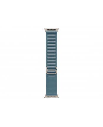 apple Opaska Alpine w kolorze jasnoniebieskim do koperty 49 mm - rozmiar M - elementy z tytanu w kolorze naturalnym