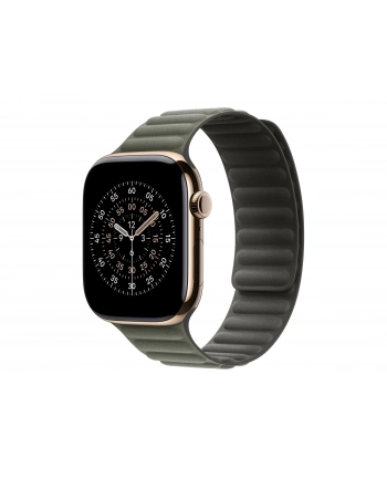 apple Pasek magnetyczny w kolorze brązowej szałwii do koperty 46 mm - rozmiar M/L