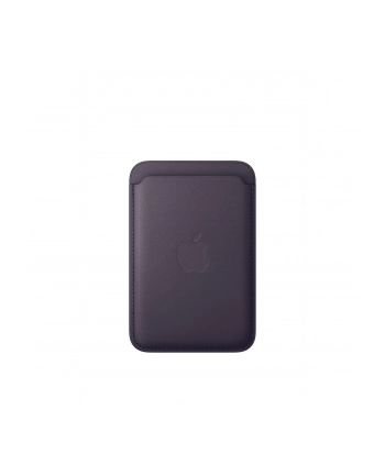 apple Portfel z tkaniny FineWoven z MagSafe do iPhonea - nocny fiolet