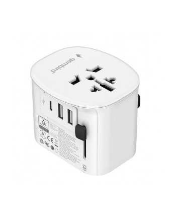gembird Adapter sieciowy uziemienie Uniwersalny  15W