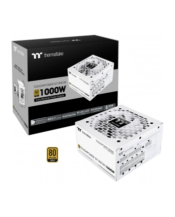 thermaltake Zasilacz - ToughPower GT 1000W Gold MODULARNY ATX3.1 Snow