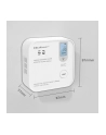 qoltec Czujnik tlenku węgla z baterią | alarm 85dB | LED - nr 8