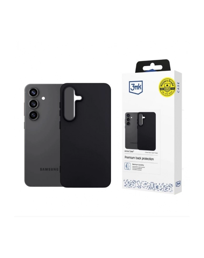 3mk Etui Matt case Samsung S25 FE Czarne główny