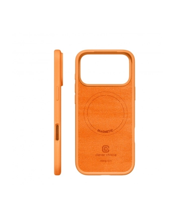 crong Etui Color Cover Magnetic iPhone 17 Pro MagSafe Pomarańczowe