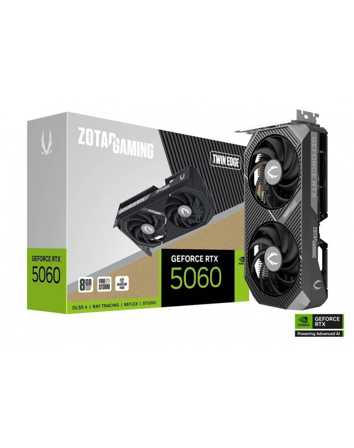 zotac Karta graficzna GeForce RTX 5060 TWIN EDGE 8GB GDDR7 128bit 3DP/HDMI główny