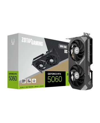 zotac Karta graficzna GeForce RTX 5060 TWIN EDGE OC 8GB GDDR7 128bit 3DP/HDMI