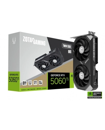 zotac Karta graficzna Geforce RTX 5060 Ti 8GB TWIN EDGE OC GDDR7 128bit 3DP/HDMI