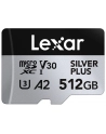 lexar Karta pamięci microSD 512GB C10 A2 U3 V30 205/150MB/s Silver Plus - nr 3