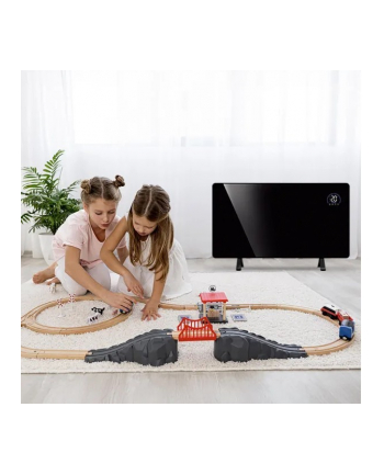 mpm Grzejnik elektryczny na podczerwień czarny MUG-23