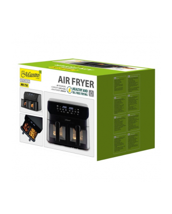 feel-maestro Frytownica beztłuszczowa podwójna 4,5l + 4,5l  2000W  MR-758 nr 2