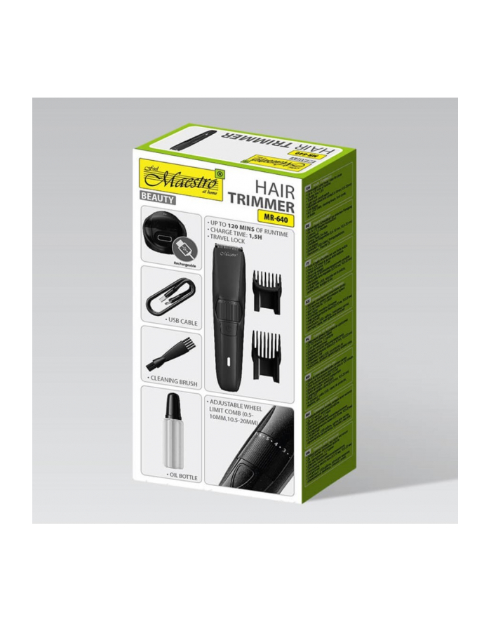 feel-maestro Trymer do włosów USB  MR-640 główny