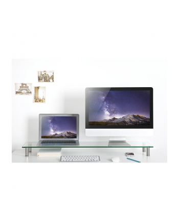 logilink Stolik do monitora szklany blat, 1000mm nr 2