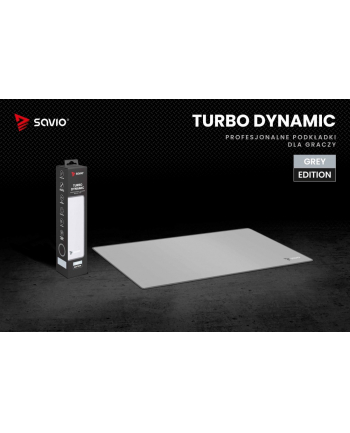 Podkładka 700 x 300 x 3 mm Turbo Dynamic Grey Edition L SAVIO nr 1