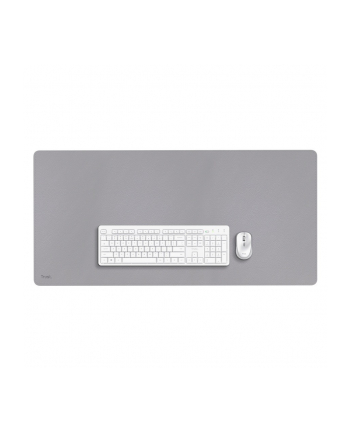 trust Podkładka na biurko BENYA XXL szara nr 1