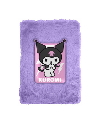 kids euroswan Pamiętnik notatnik pluszowy Kuromi