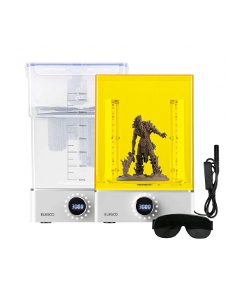 Zestaw do mycia i utwardzania wydruków 3D ELEGOO Mercury XS