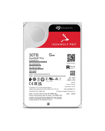 seagate Dysk IronWolf Pro 30TB 3,5 cala ST30000NT011