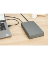 digitus Obudowa zewnętrzna USB 3.0 na dysk SSD/HDD 3.5' SATA III max. 16 TB z zasilaczem, aluminiowa - nr 23