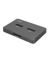 digitus Stacja dokująca USB-C 3.2 Gen2 dla dysków SSD M.2 Duo NVMe oraz SATA (max. 2x 4 TB) z czytnikiem kart SD-Express 7.1 (max. 2 TB), czarna - nr 14