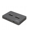 digitus Stacja dokująca USB-C 3.2 Gen2 dla dysków SSD M.2 Duo NVMe oraz SATA (max. 2x 4 TB) z czytnikiem kart SD-Express 7.1 (max. 2 TB), czarna - nr 22