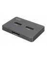 digitus Stacja dokująca USB-C 3.2 Gen2 dla dysków SSD M.2 Duo NVMe oraz SATA (max. 2x 4 TB) z czytnikiem kart SD-Express 7.1 (max. 2 TB), czarna - nr 26